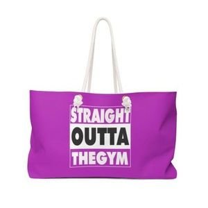 NEW Straight Outta The Gym Weekender/Gym Bag #6775